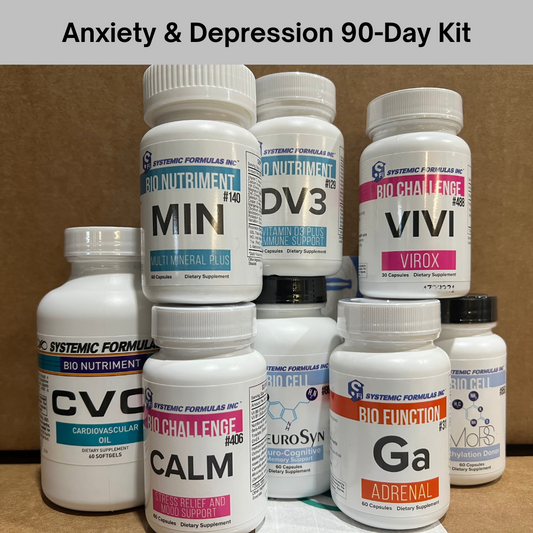 Anxiety & Depression 90-day Kit